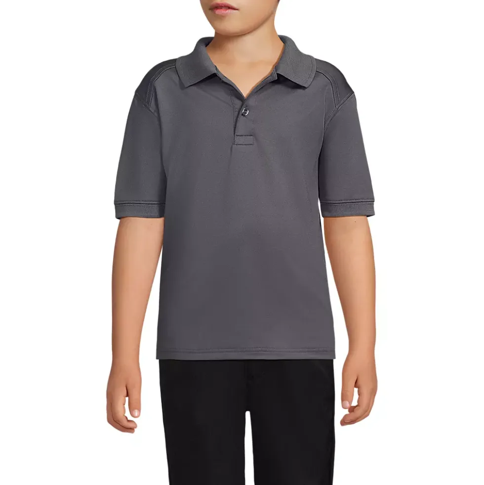School Uniform Kids Short Sleeve Rapid Dry Polo Shirt