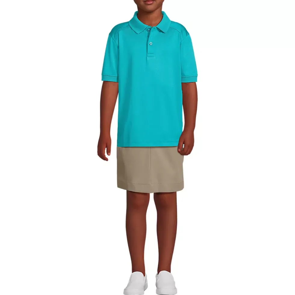 School Uniform Kids Short Sleeve Rapid Dry Polo Shirt