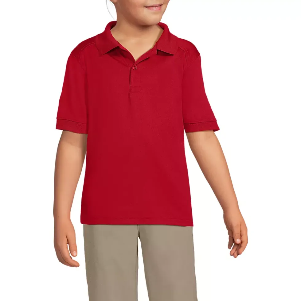 School Uniform Kids Short Sleeve Rapid Dry Polo Shirt