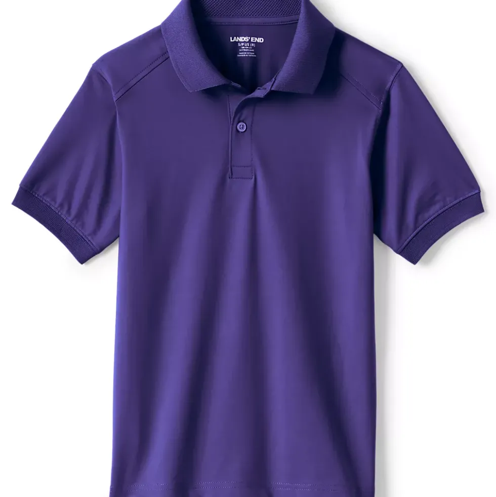 School Uniform Kids Short Sleeve Rapid Dry Polo Shirt