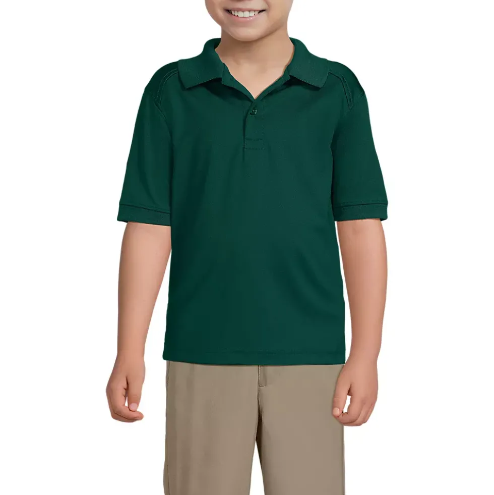 School Uniform Kids Short Sleeve Rapid Dry Polo Shirt
