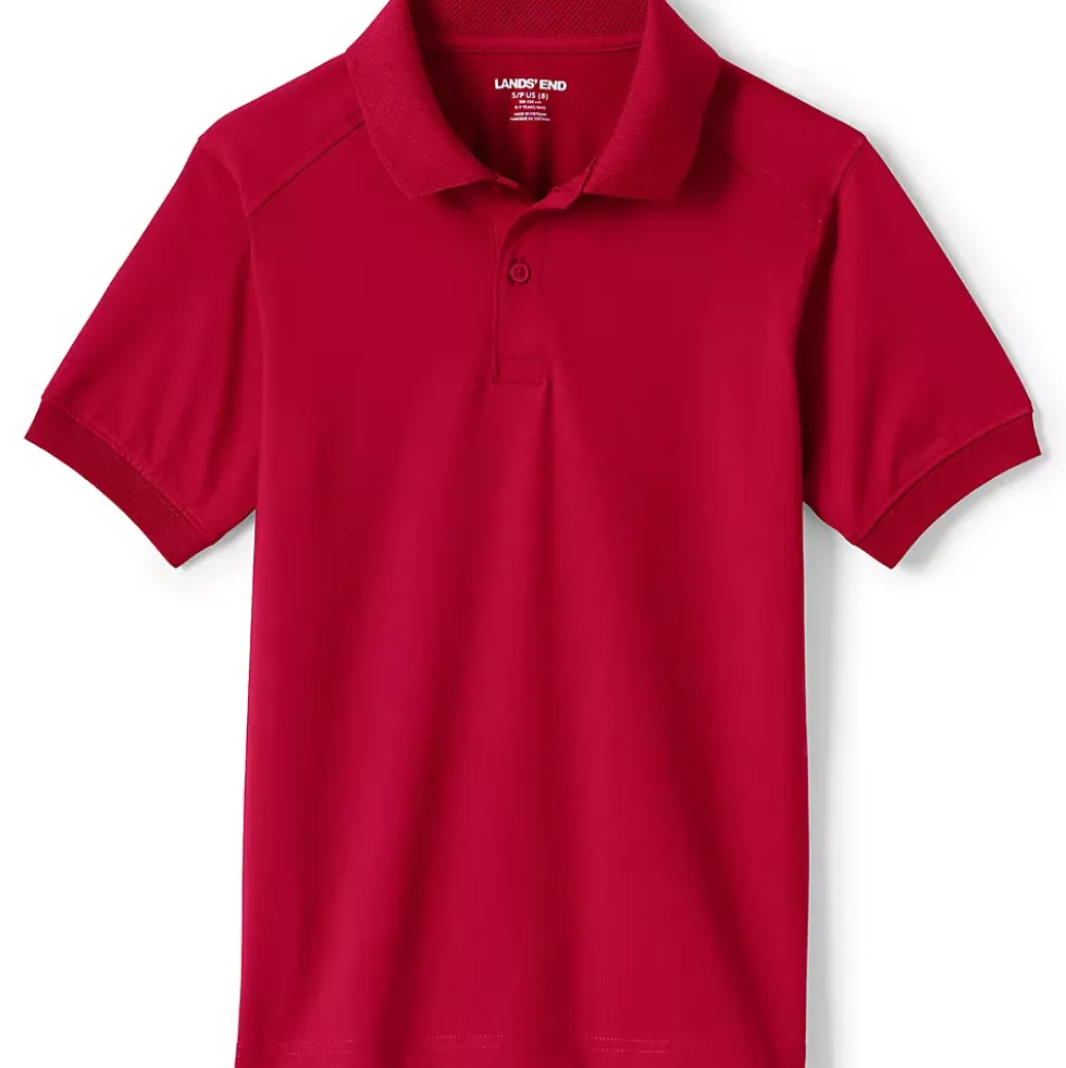 School Uniform Kids Short Sleeve Rapid Dry Polo Shirt