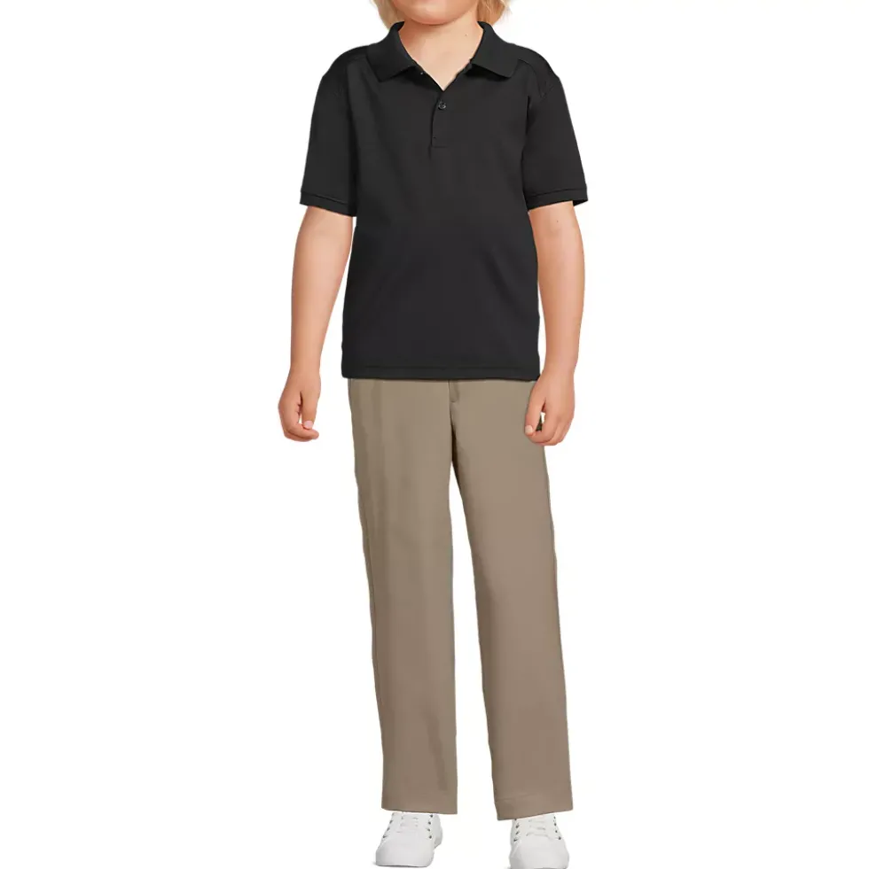 School Uniform Kids Short Sleeve Rapid Dry Polo Shirt