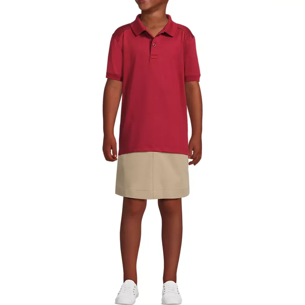 School Uniform Kids Short Sleeve Rapid Dry Polo Shirt