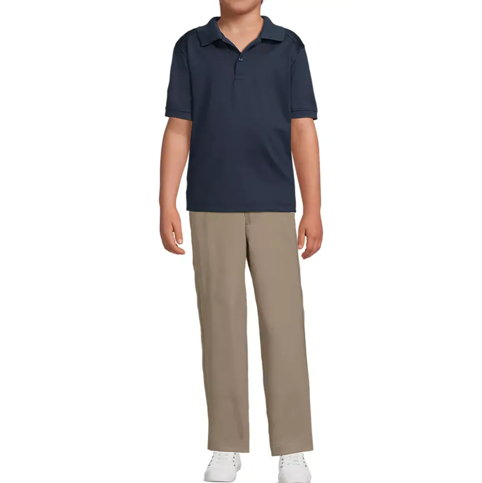 School Uniform Kids Short Sleeve Rapid Dry Polo Shirt