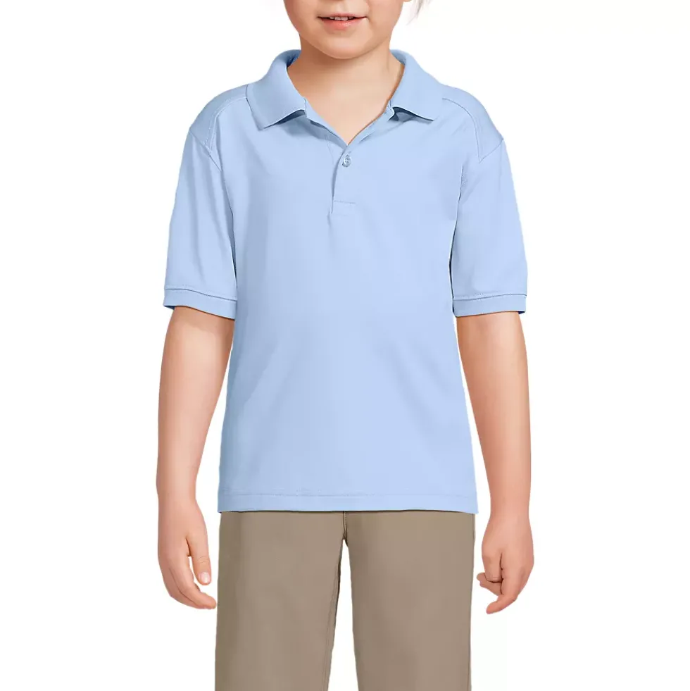 School Uniform Kids Short Sleeve Rapid Dry Polo Shirt