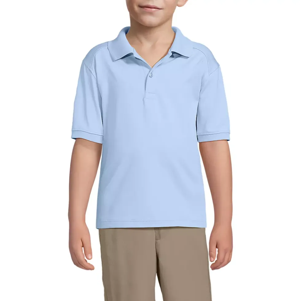 School Uniform Kids Short Sleeve Rapid Dry Polo Shirt