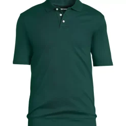 School Uniform Kids Short Sleeve Banded Bottom Polo Shirt