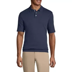 School Uniform Kids Short Sleeve Banded Bottom Polo Shirt