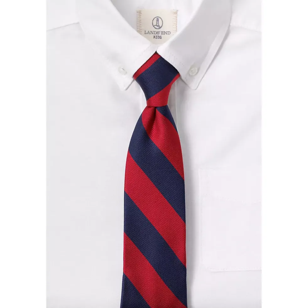 School Uniform Kids Stripe To Be Tied Tie