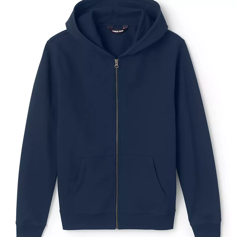 School Uniform Kids Zip Front Sweatshirt