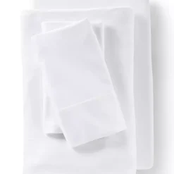 School Uniform Lightweight Stretch Modal Jersey Heathered Bed Sheet Set