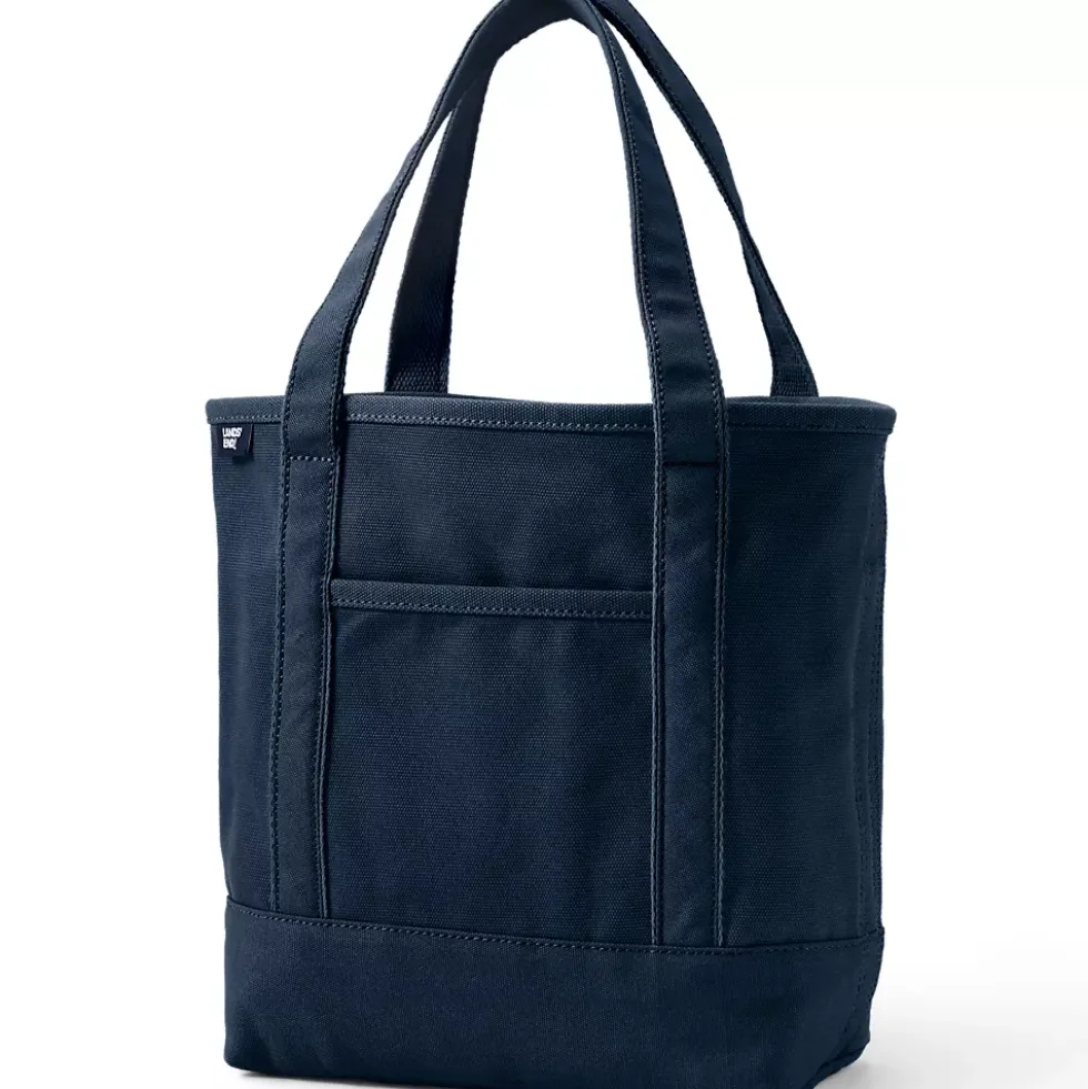 School Uniform Medium 5 Pocket Open Top Canvas Tote Bag