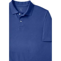 School Uniform Men's Big Short Sleeve Mesh Polo Shirt