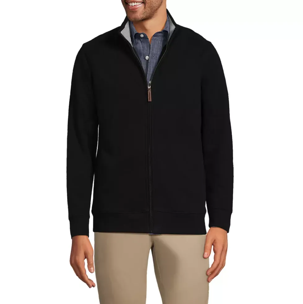 School Uniform Men's French Rib Full Zip Jacket