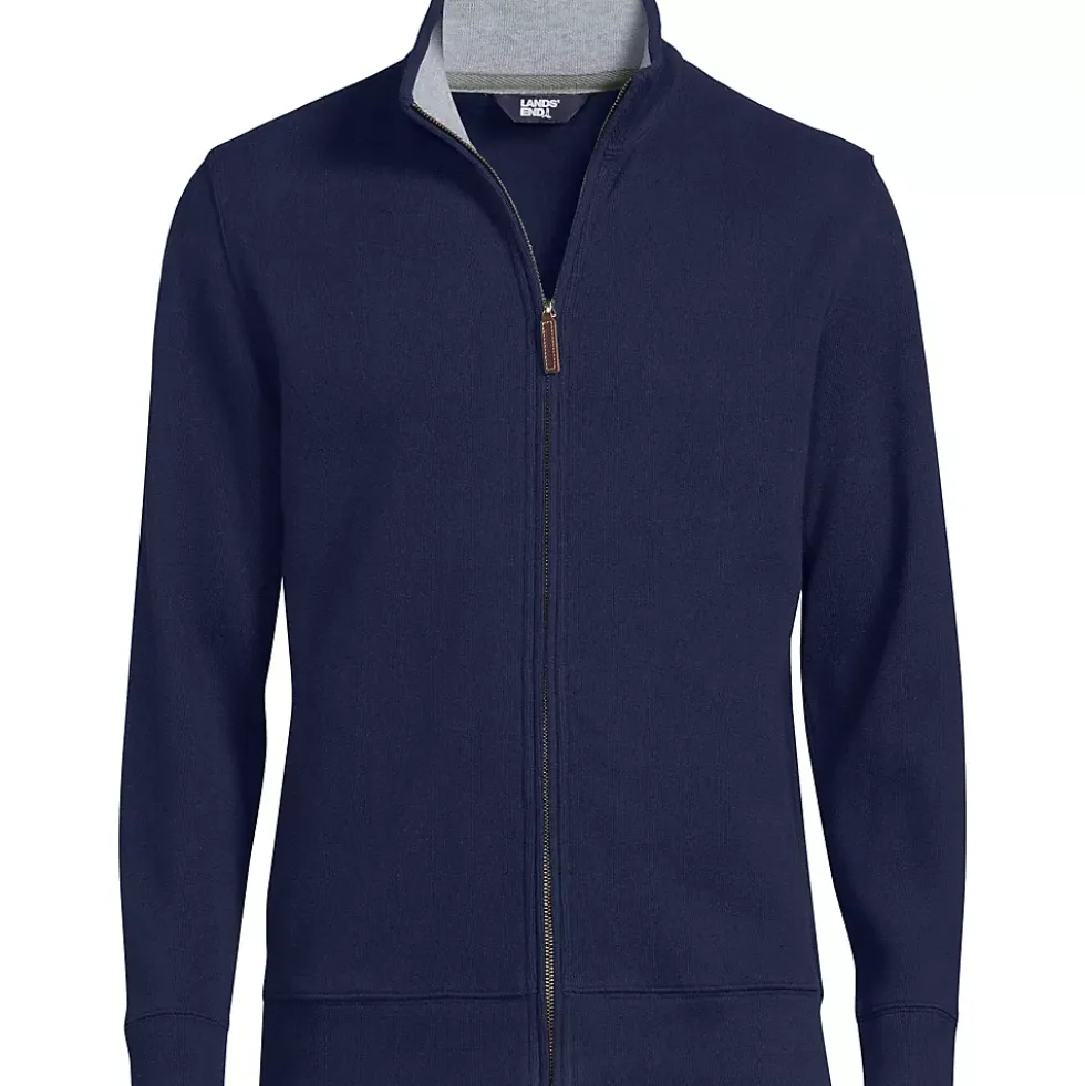 School Uniform Men's French Rib Full Zip Jacket