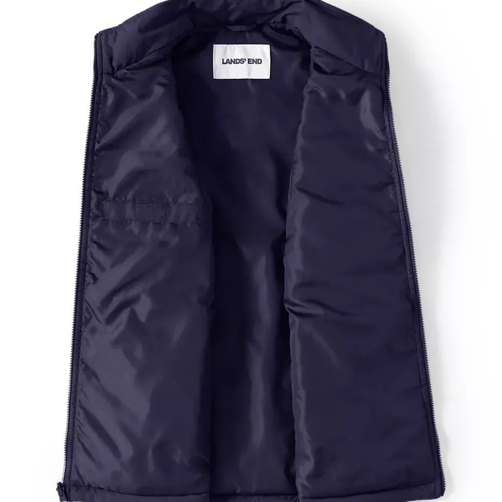 School Uniform Men's Insulated Zip Front Vest
