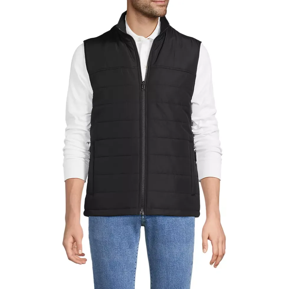 School Uniform Men's Insulated Zip Front Vest