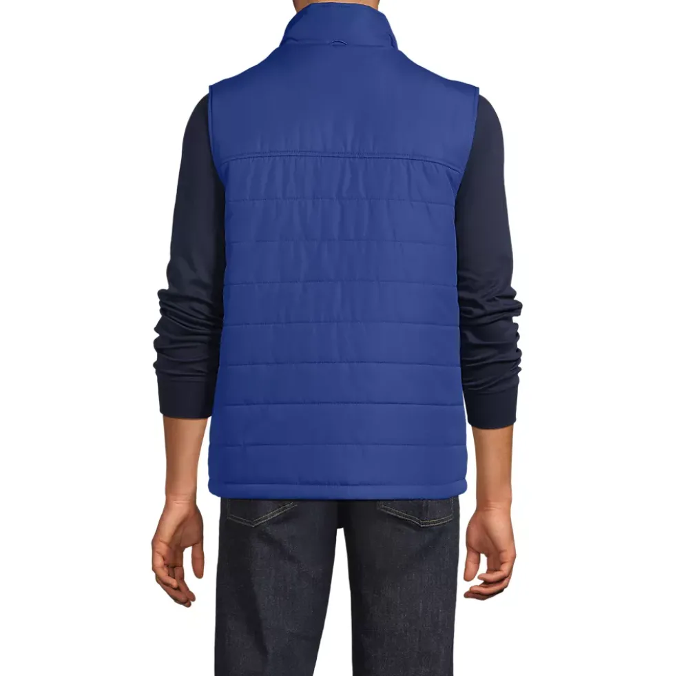 School Uniform Men's Insulated Zip Front Vest