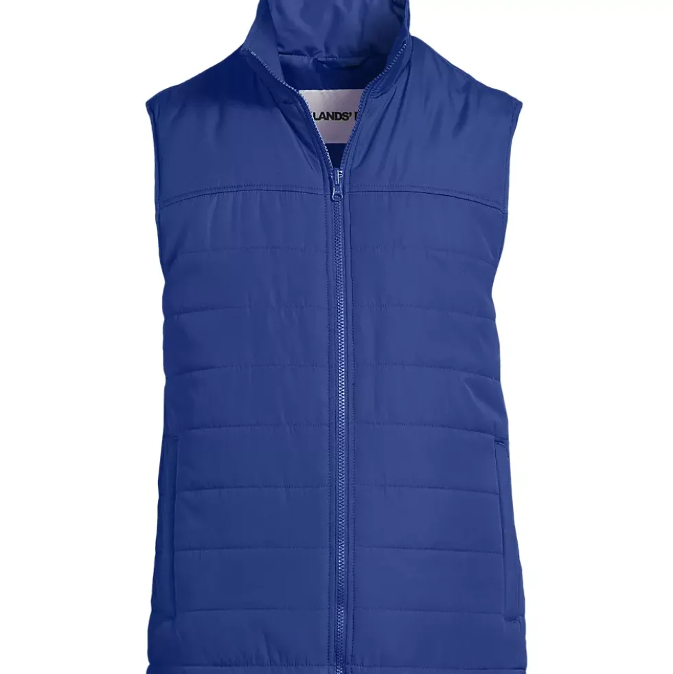 School Uniform Men's Insulated Zip Front Vest