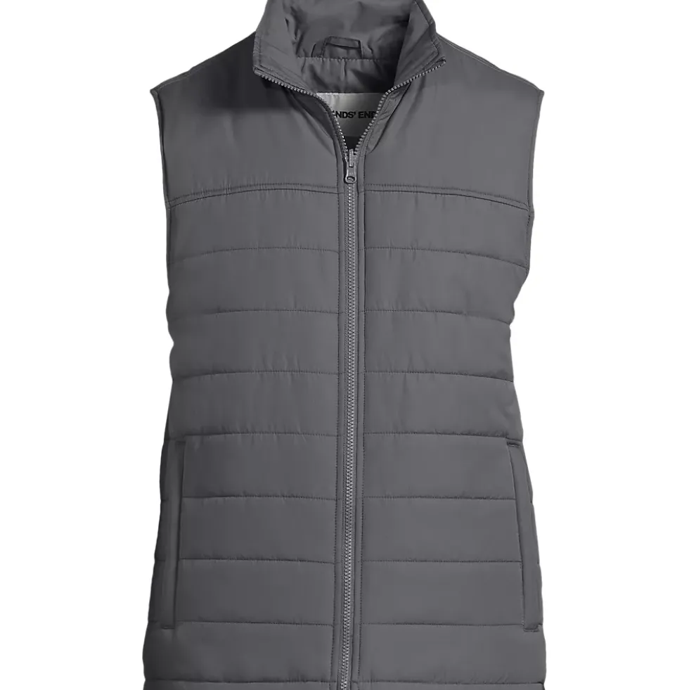 School Uniform Men's Insulated Zip Front Vest