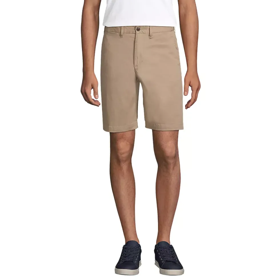 School Uniform Men's Knockabout 9" Comfort Waist Chino Short