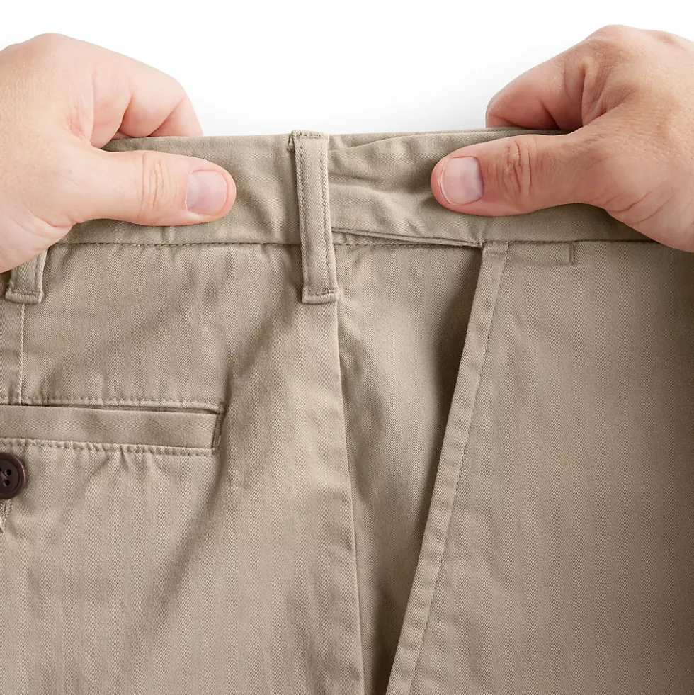 School Uniform Men's Knockabout 9" Comfort Waist Chino Short