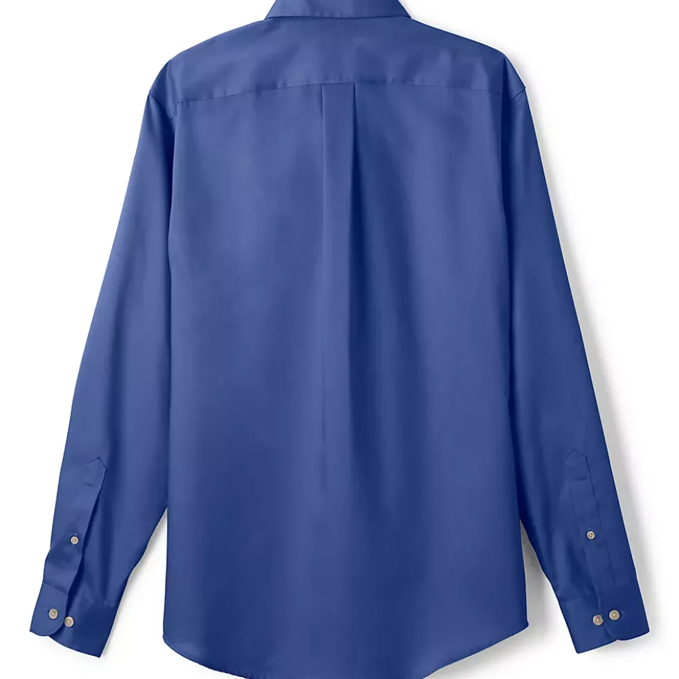 School Uniform Men's Long Sleeve Performance Twill Shirt