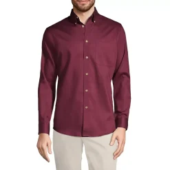 School Uniform Men's Long Sleeve Performance Twill Shirt