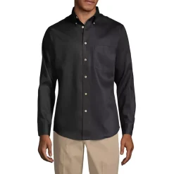 School Uniform Men's Long Sleeve Performance Twill Shirt