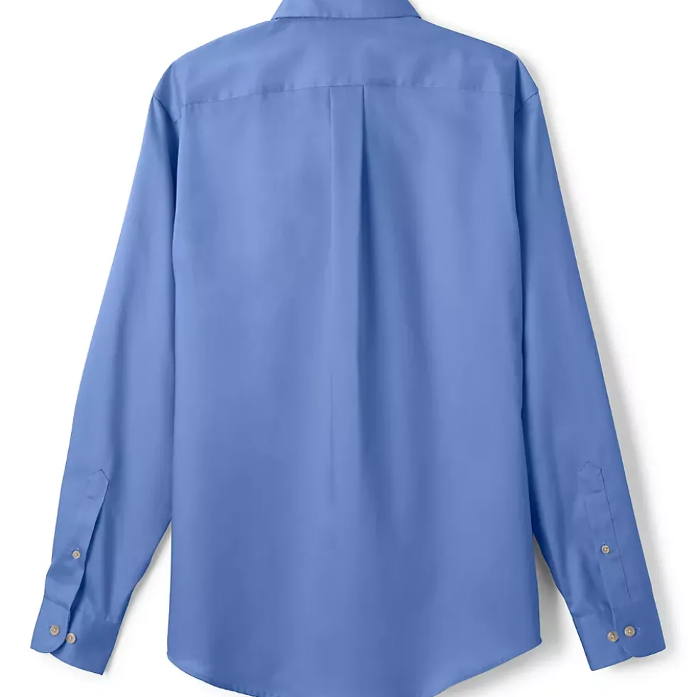 School Uniform Men's Long Sleeve Performance Twill Shirt