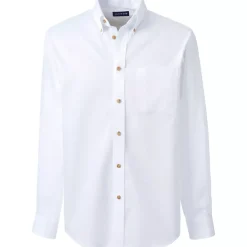 School Uniform Men's Long Sleeve Performance Twill Shirt