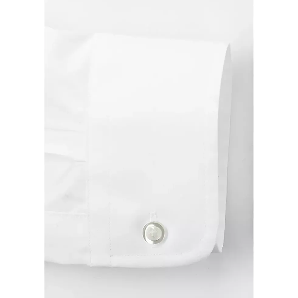 School Uniform Men's Long Sleeve Buttondown No Iron Broadcloth Shirt