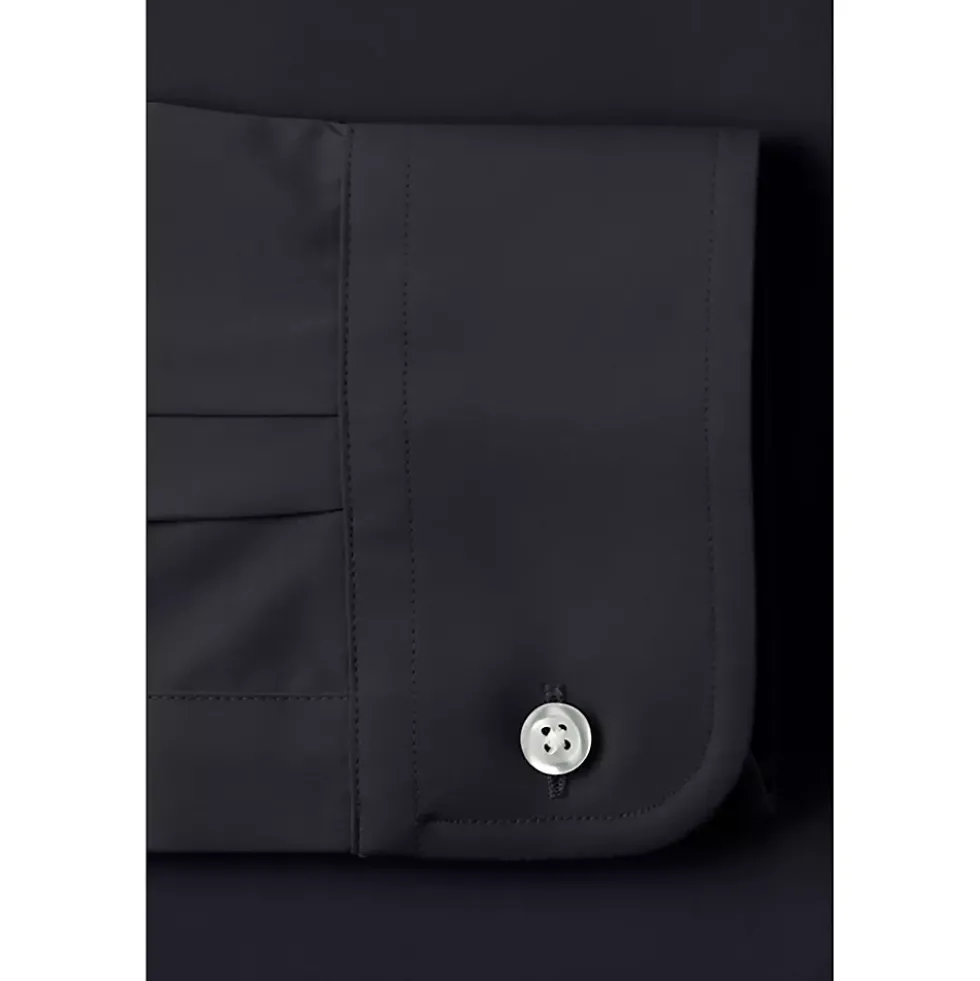 School Uniform Men's Long Sleeve Buttondown No Iron Broadcloth Shirt