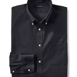 School Uniform Men's Long Sleeve Buttondown No Iron Broadcloth Shirt