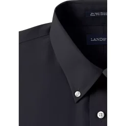 School Uniform Men's Long Sleeve Buttondown No Iron Broadcloth Shirt