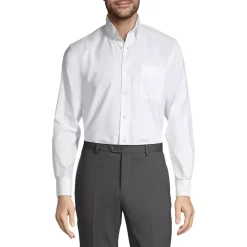 School Uniform Men's Long Sleeve Buttondown Oxford Shirt