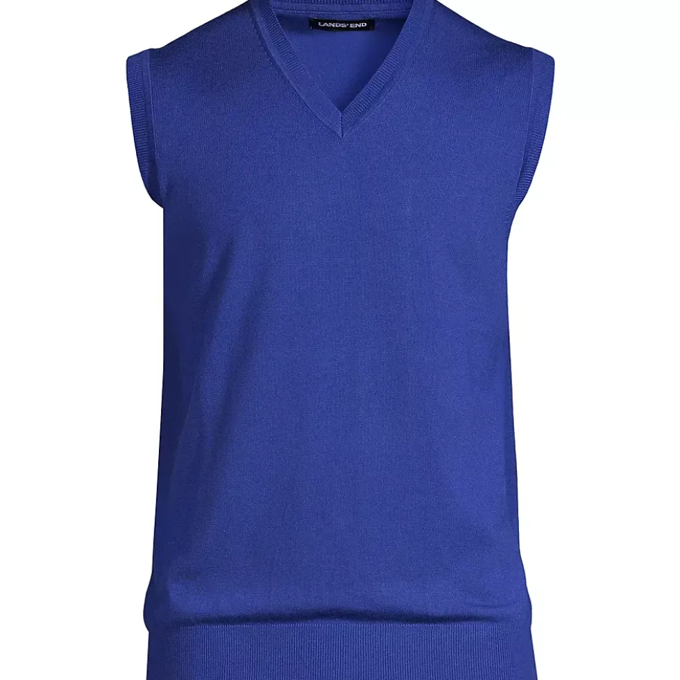 School Uniform Men's Performance V-neck Sweater Vest