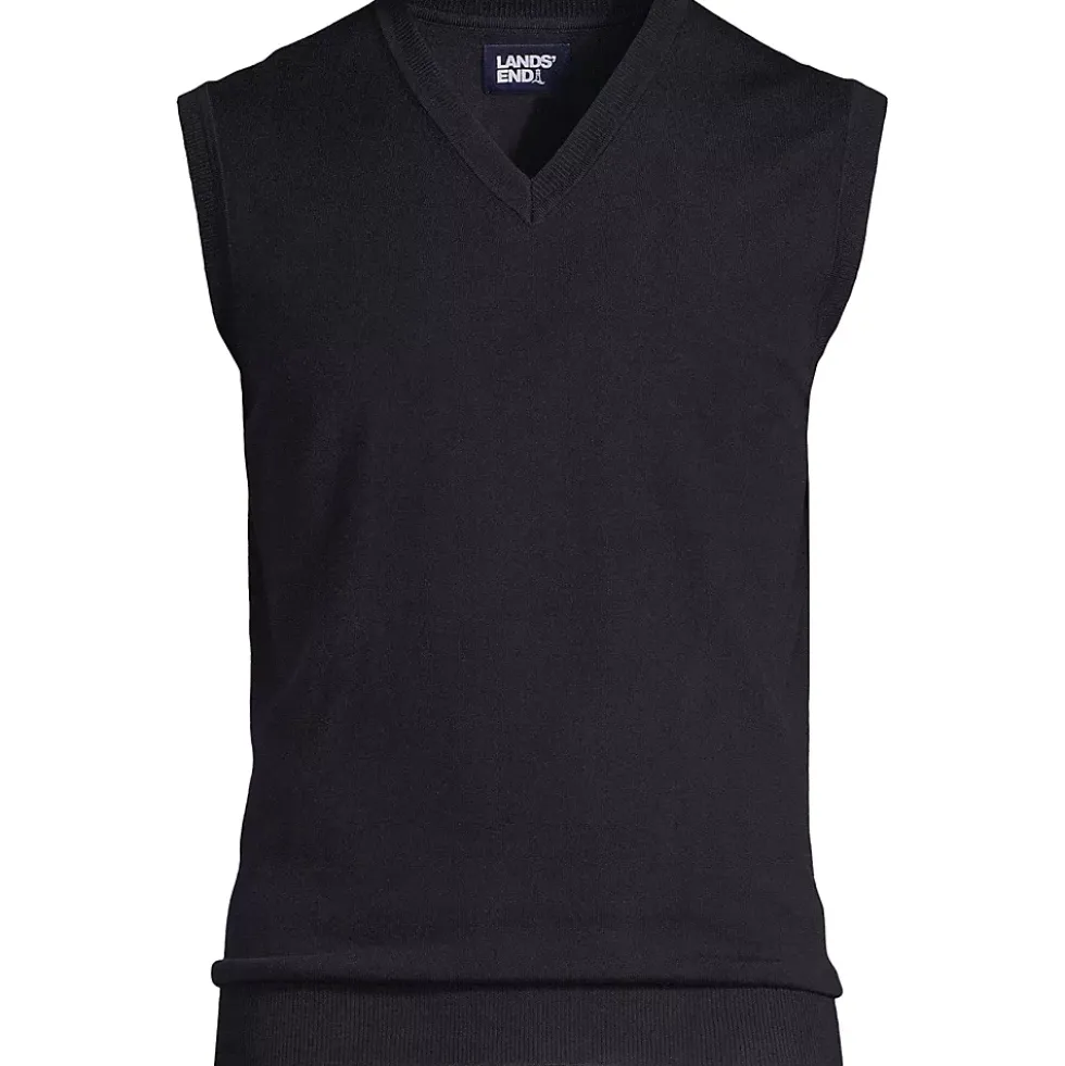School Uniform Men's Performance V-neck Sweater Vest