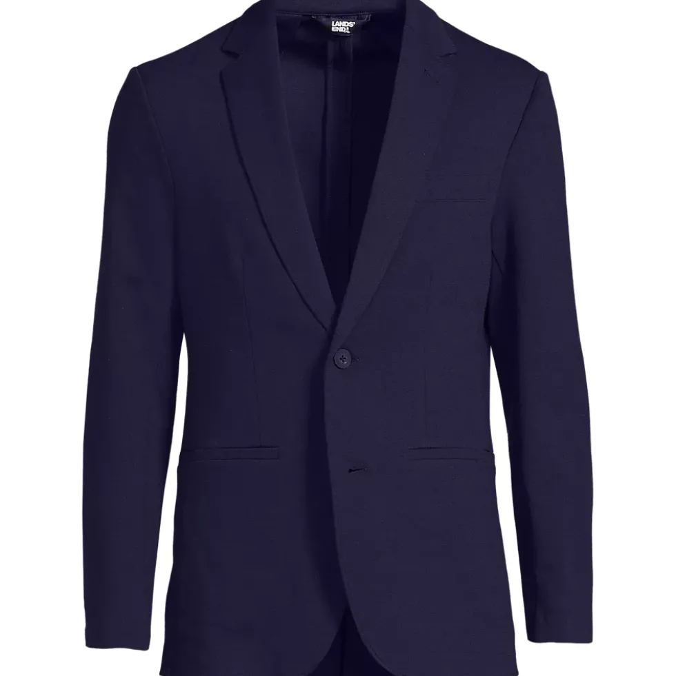 School Uniform Men's Ponte Knit Blazer