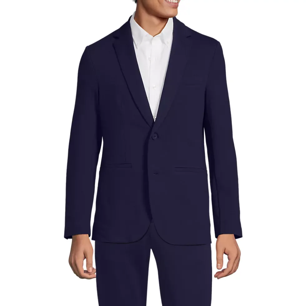 School Uniform Men's Ponte Knit Blazer