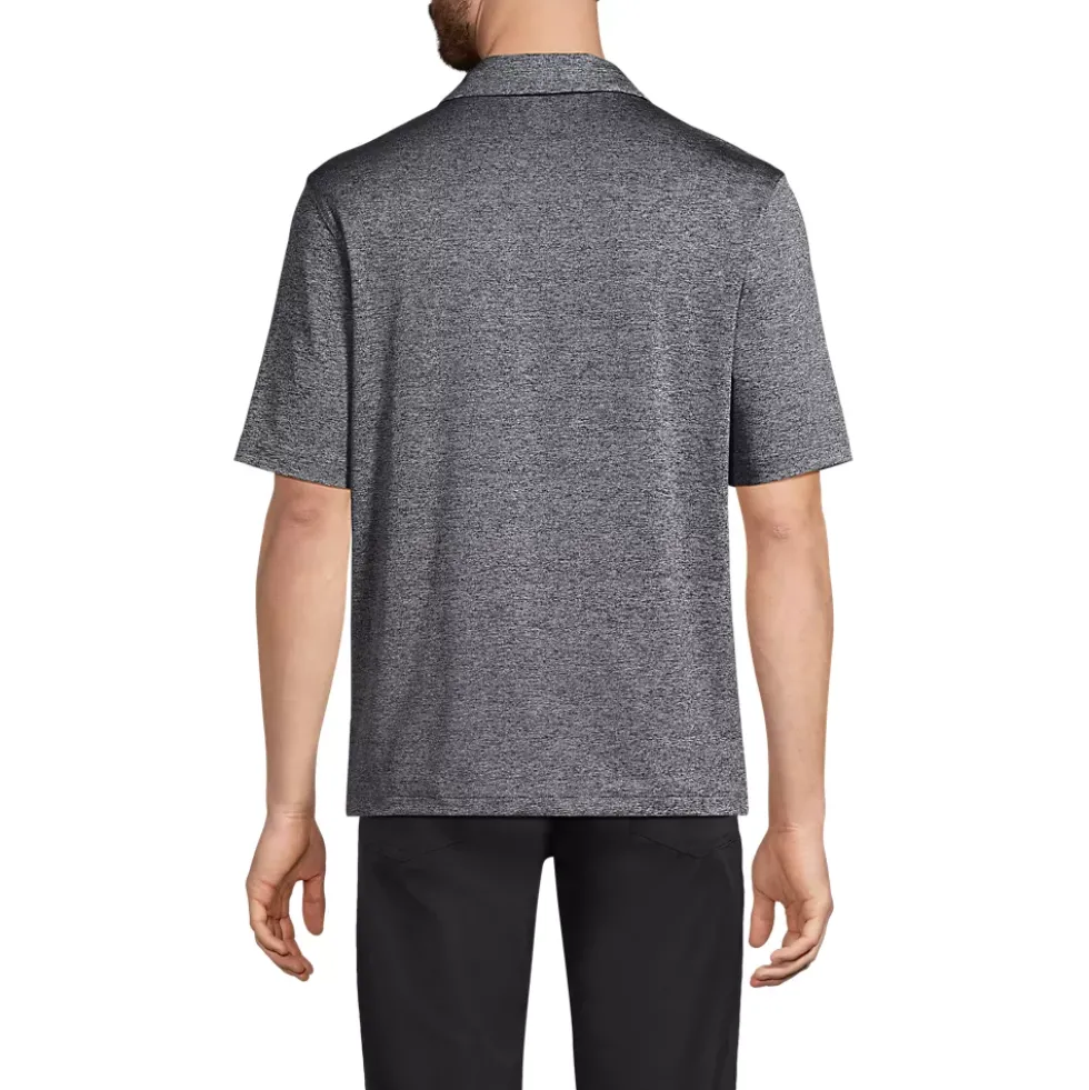 School Uniform Men's Rapid Dry Space Dye Polo Shirt