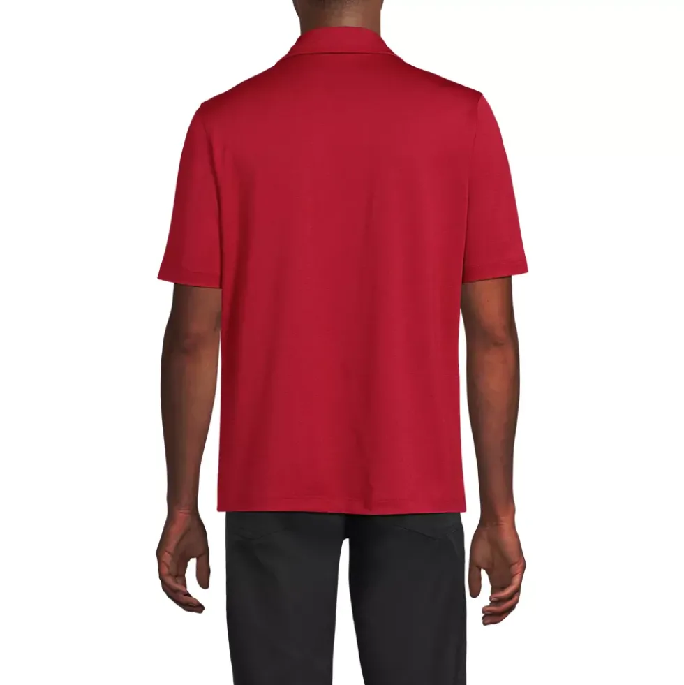 School Uniform Men's Rapid Dry Space Dye Polo Shirt