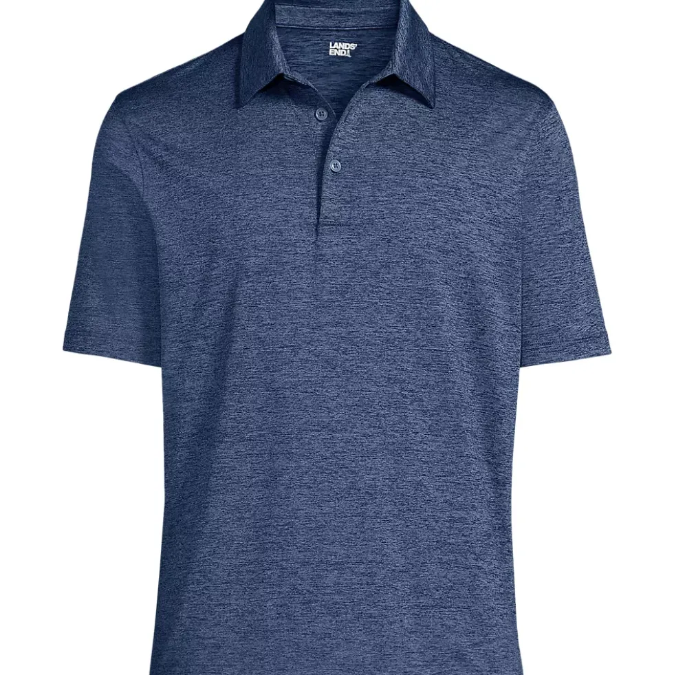 School Uniform Men's Rapid Dry Space Dye Polo Shirt