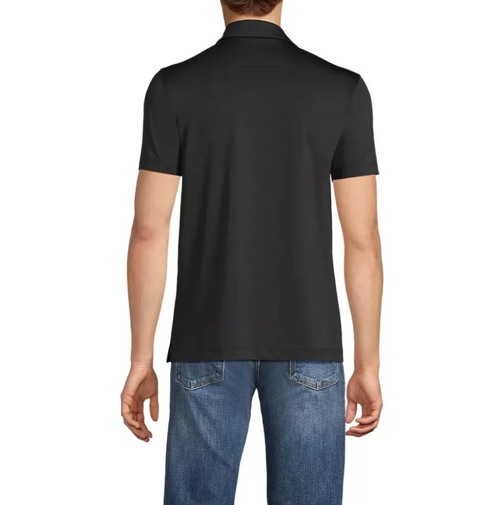 School Uniform Men's Rapid Dry Short Sleeve Modern Fit Polo