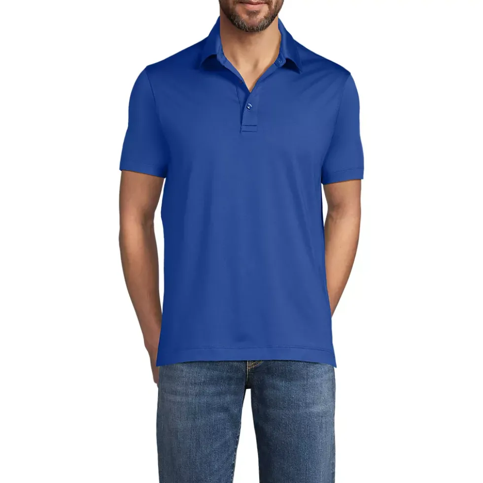 School Uniform Men's Rapid Dry Short Sleeve Modern Fit Polo