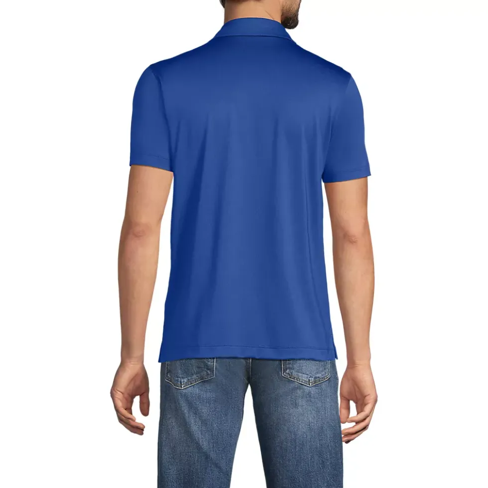 School Uniform Men's Rapid Dry Short Sleeve Modern Fit Polo