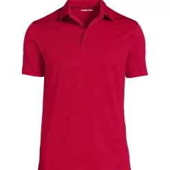 School Uniform Men's Rapid Dry Short Sleeve Modern Fit Polo