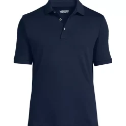 School Uniform Men's Short Sleeve Cotton Supima Polo Shirt