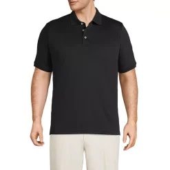 School Uniform Men's Short Sleeve Cotton Supima Polo Shirt